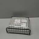 Nayoroom Gingham Duvet Cover Full Size 100% Washed Cotton Green Plaid Checkered Comforter Cover 3 Pcs Soft Breathable Grid Farmhouse Dorm Bedding Set for All Seasons