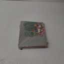 Fuutreo 8 Set Discbound Notebook Cover and Disc Set 8.5 X11.75 Inch Polyethylene Cover with Disc Suitable for Letter Size Fill Page for Work Meeting(Vintage Color)