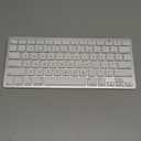 OMOTON Bluetooth Keyboard Compatible with Mac ONLY, Compact Wireless Keyboard Compatible with MacBook Pro/Air, iMac, Mac mini/Pro, Silver