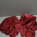 10x10ft Wrinkle Free Burgundy Backdrop Curtain for Parties Soft Fabric Drapes Wedding Curtain Backdrop for Birthday Party Decorations Background for Photography 5x10ft, 2 Panels