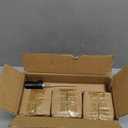 Bathroom Accessories Set, 4 Pcs Bathroom Accessory Set, Soap Dispenser, Toothbrush Holder, Qtip Holder Set, Bathroom Sets Complete, Bathroom Sink Set for Modern Home,Matte Black