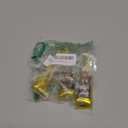 Temporary Tattoos Kit, 4Pcs Black Tattoo Paste Cones, 100% Natural Ready to Use Black Tattoo Paste, India Body DIY Art Painting for Women Men Teens with 20 Adhesive Stencils, 1 Bottle, 4Nozzles