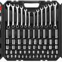 Eastvolt 248 Pieces Mechanics Tool Set, General Purpose Mixed Sockets and Wrenches, Hand Tool Set Auto Repair Tool Kit with Storage Case (EVHT24801)