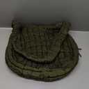 Quilted Puffer Tote Bag for Women - Large Crossbody Bag, Lightweight Nylon Puffy Carryall Hobo Puff Shoulder Bag