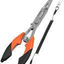 pullther fishing Fishing Gear,Hook Remover Fishing Pliers,Stainless Steel Fishing Tools,Multitool for Saltwater