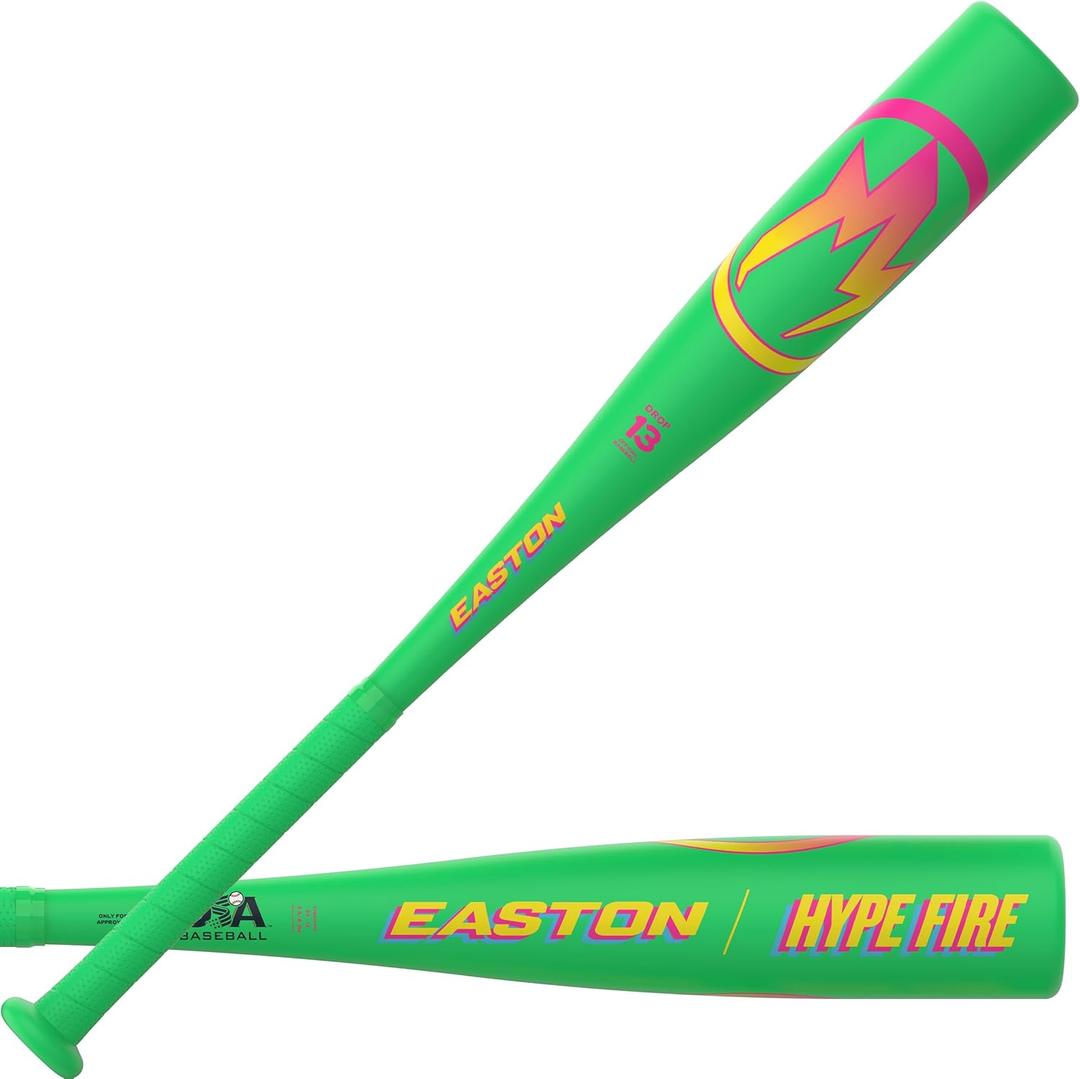 Easton | Hype FIRE T-Ball Bat | USA Baseball | -13 Drop | 2 5/8' Barrel | 1 Pc. Composite | Multiple Colors, 26 Inch