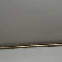 Ivilon Tension Curtain Rod - Spring Tension Rod for Windows or Shower, 54 to 90 Inch. Warm Gold