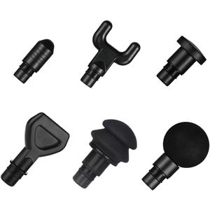 EDNEY 6 Pack Replaceable Massage Gun Heads, Muscle Massager Gun Accessories in Assorted Functions, Massage Head Outer Dia.18.6 mm (0.73 in), NOT Universal for All Massage Gun