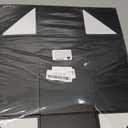 LFBOX Black Gift Box with Magnetic Lids 13.8x8.3x4.4 in, Large Bridesmaid Groomsman Proposal Boxes 1 Pack, Collapsible Rectangle Storage Box