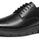 Bruno Marc Men's Casual Dress Sneakers Formal Business Shoes, All-Day Comfort Lightweight Cushioning Oxfords Crossflex CrestLite (Black, 12)