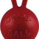 Jolly Pets Tug-n-Toss Dog Toy Ball with Handle, 10" XL, Red