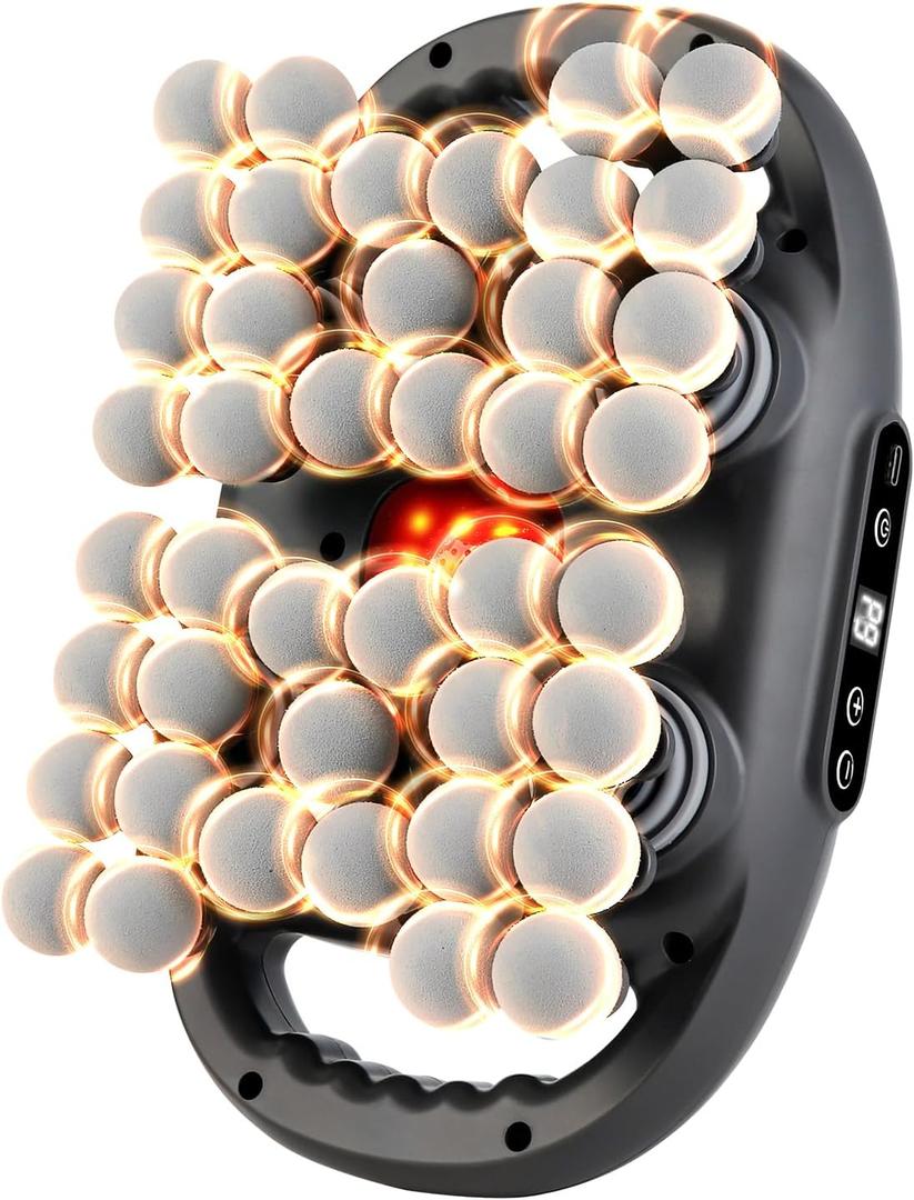 IeBilif Massage Device, 42 Head Foot Back Neck Shoulder Massager with 9 Adjustable Multi-Modes & Intensities, Fascia Device for Athletes, Birthday Gifts for Men