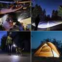 Lighting EVER LED Flashlights High Lumens, Small Flashlight, Waterproof, Adjustable Focus Flash Light for Outdoor, Emergency, AAA Batteries Included, Tactical & Camping Accessories