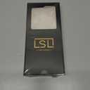 LSL Compatible with iPhone 15 Plus Case, Silicone Leopard Cheetah Phone Case for Women Girls, Wristband Kickstand Camera Protective Shockproof Slim Cover 6.7inch, White Leopard