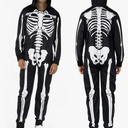 Morph Mens Skeleton Suit - Adult Skeleton Costume for Halloween Size M