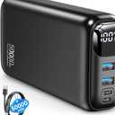 Portable Charger 50000mAh Power Bank - 22.5W Fast Charging External Battery Pack,USB-C Portable Phone Charger for iPhone 17/16/15/14/13 Pro Android Samsung, for Travel Camping Essential