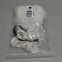 Topcosplay Men or Women Colonial Historical Judge Costumes Wig White Halloween Wigs