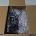 8 Inch Exhaust Fan Metal Ventilation Fan With Switch Window And Wall Mounted Extractor Warehouse Fan With Check Valve For Kitchen, Attic, Garage (Black)