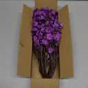 Sggvecsy 10 Pcs Babys Breath Artificial Flowers Gypsophila Bouquets Bulk Real Touch Fake Silk Flowers for Home Wedding DIY Floral Arrangement Kitchen Table Centerpiece Festival Decoration (Purple)