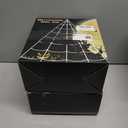 2 x 200" Halloween Spider Web + 59" Giant Spider Decorations, Triangular Huge Spiders Web and Hairy Scary Fake Spider, for Indoor Outdoor Porch Yard, Scary Haunted House Party, and Halloween Dcor