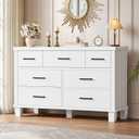 IDEALHOUSE Dresser for Bedroom with 7 Drawers, Storage Chest of Drawers