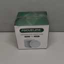 FOCUSLINE 100 Count White Plastic Dessert Plates 7 Inch, Disposable Heavy Duty Plastic Plates for Weddings, Parties and Events