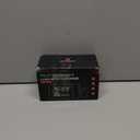 DR.PREPARE Projection Alarm Clock, Adjustable Projection Focus, Wireless Indoor Outdoor Temperature Humidity Monitor, 180 Projector, Snooze, Weather Forecast, Dual Alarms for Bedroom, Heavy Sleeper