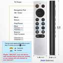 Replacement for Apple-TV-4K-Remote, Remote Control for Apple TV 4K/HD (NOT Siri and Voice)