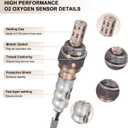Oxygen O2 Sensor Upstream Downstream 234-4669 234-4407 Replacement for 2003-2006 Chevy Suburban Silverado 1500 2500 3500 HD, GMC Sierra Yukon XL, Cadillac Escalade, H2 6.0L V8 4PCS