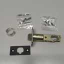 Schlage 16-211 2 3/8" or 2 3/4" Replacement Deadlatch with Triple Faceplate Opti, Satin Nickel