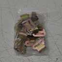 Zonon 25 Pcs 1" Flat Hook Rooftop Cargo Tie Down Hook Car Roof Carrier Door Hook Attaches to Car Door Frame for 1" Tie Down Strap Webbing Secure Any Car Roof Bag Compatible with Most Cars Truck