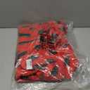 Kids Trees On Red Hooded Fleece Jumpsuit, Size 8