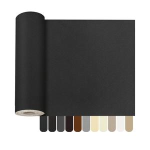 OcePor Self Adhesive Leather Repair Patch, 36 x 90 inch Leather Repair Tape, Leather Patches for Furniture, Vinyl Leather Repair Kit for Couches, Boat Seats, Furniture, Cars(Grey)