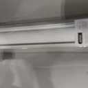 AOSKY Cordless Blackout Roller Shades, 43" W x 72" H, Linen White