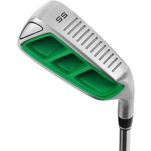 MAZEL Golf Pitching & Chipper Wedge, Right Handed, 55 Degree for Men & Women, Stainless Steel (Green Head)