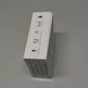 Swimming headphones-bone conduction headphones, IP68 waterproof built-in MP3 player 32G memory, underwater swimming headphone, wireless open Earphones Bluetooth 5.4, for running, cycling (black)