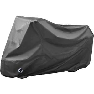 Motorcycle Cover Waterproof, Outdoor Motorbike Cover with Lock-Holes, All Season Protection Motorbike Vehicle Covers Fits up to 97" Motorcycles, Size 2XL - Black