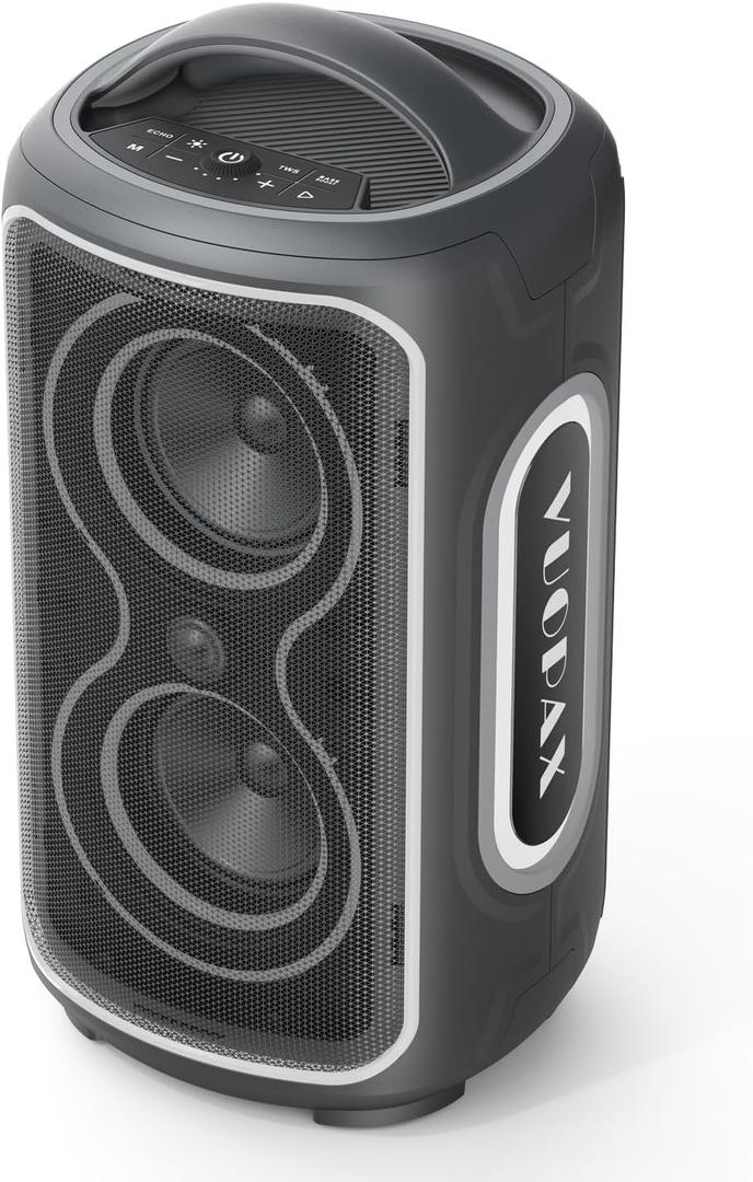 Large Bluetooth Speaker, 240W Peak Power Portable Party Speakers Bluetooth Wireless, 24H Playtime,Fast Charge,Bass Boost,RGB Lights,TWS, IP65 Waterproof Outdoor Speaker for Party, Beach,Camping