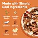 NuTrail Nut Granola Cereal, Cinnamon Pecan, No Sugar Added, Gluten Free, Grain Free, Keto, Low Carb, Healthy Breakfast 8 oz. 3 Count