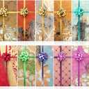 Roowest 30 Sets Christmas Shagun Gift Card Holders with Bow for Jewelry Money Holder Thanksgiving Wrap Boxes for Party Favors