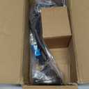 Marrakech Stained Glass Lamp Turkish Moroccan Table Lamp with Vintage Style, Handmade Tiffany Lamps with Mosaic Glass&Swan Neck Bronze Base Including LED Bulb for Living Room Bedroom Decor (Blue1)