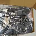 3 Pack Cotton Women's Mock Turtleneck Shirts Long Sleeve Mock Neck Tops Casual Pullover Basic Tees Undershirt (X-Large, Black, Light Gray, Army Green)