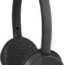 JVC HA-S23W Wireless Headphones - On Ear Bluetooth Headphones, Foldable Flat Design, 17-Hour Long Battery Life (Black)