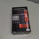 OVENTE Cordless Immersion Hand Blender, Rechargeable Handheld Portable Stick Mixer with 8 Mixing Speed Option, One-Touch Control and Stainless Steel Blades for Smoothies, Shakes or Soups, Red HR781R (Red - 200 Watts)