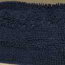 Turquoize Bath Rug Runner for Bathroom 59inx 20in Extra Large Navy Blue Striped Bath Mat Runner Slid Resistant Oversize Non-Slip Bathroom Rugs Shag Area Rug, Absorbent Shaggy Rug for Tub Shower Rug