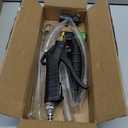 Coolant Flush Gun - Lever Action Heater Core & Radiator Flush Kit | 1/2" 5/8" 3/4" Garden Hose Adapters, Air/Water Combo Cooling System Tool, Includes Multi-Size Nozzles for 19-40 mm Hoses