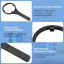 150295 SW-2 Water Filter Housing Wrench - 4.9 inch ID, Big Blue Filter Wrench Fits for Pentair Pentek/Everpure 4 3/4 Standard Housings, American Plumber #152037/ww34, 10"x2.5" and 20"x2.5" Housings