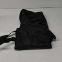 Extra Large Storage Duffle Bag with Zippers and Handles, Big Foldable Duffle Bag for Travel (Black) XXL