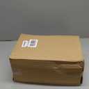 8 Pack Black Storage Bins with Lids for Shelves, Plastic Storage Containers with Lids for Organizing, Stackable Storage Boxes with Handle, Black Storage Bins for Classroom, Craft, Snacks