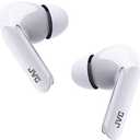 JVC Ultra Compact True Wireless Earbuds Headphones, Total 12 Hour Battery Life, Sound with 13mm Driver, USB-C Connection - HAB5TW (White)